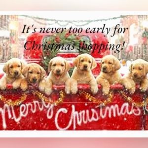 It's never too early for Christmas shopping!!